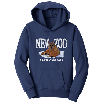 NEW Zoo Logo Red Wolf Art - Kids' Unisex Hoodie Sweatshirt