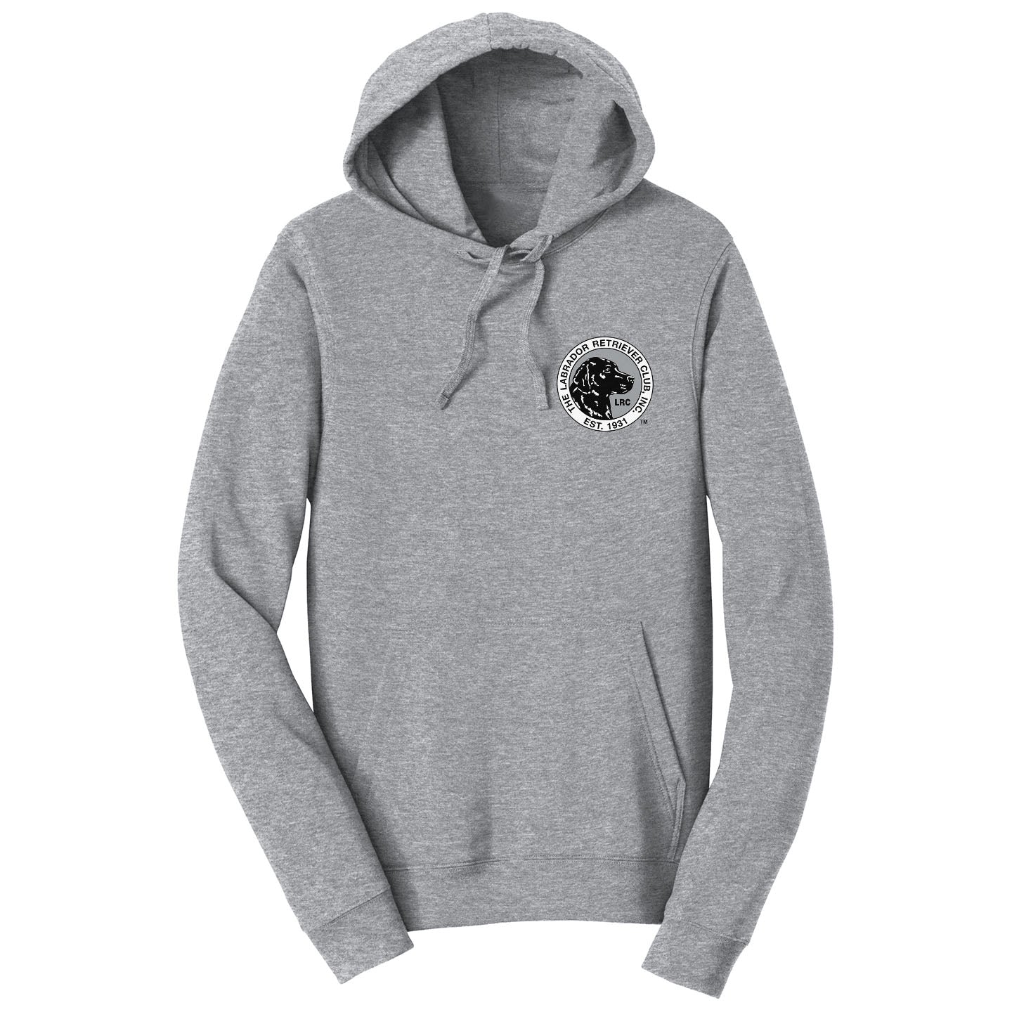 LRC Left Chest Black & White Logo - Adult Unisex Hoodie Sweatshirt