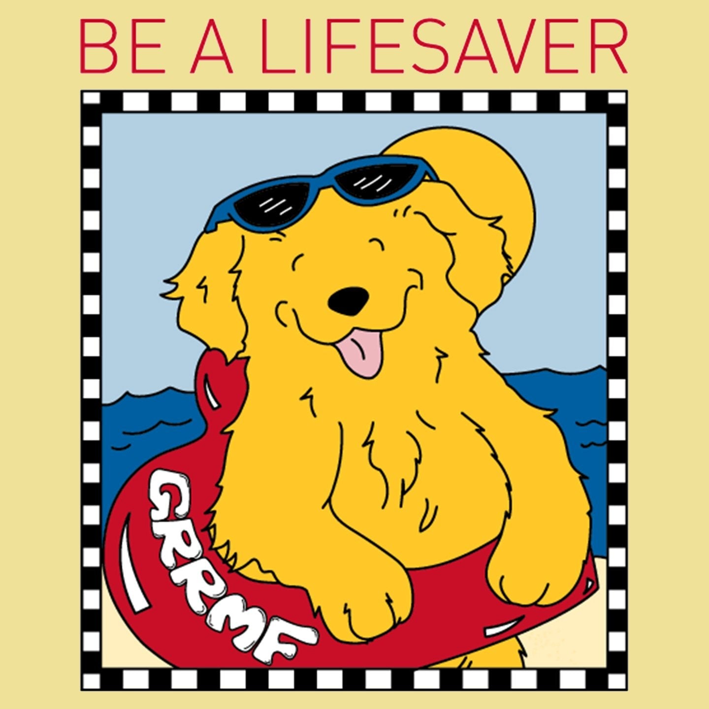 Golden Life Saver - Adult Unisex T-Shirt