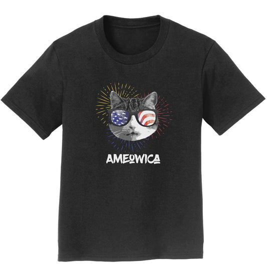 Ameowica Cat USA Pride - Kids' Unisex T-Shirt