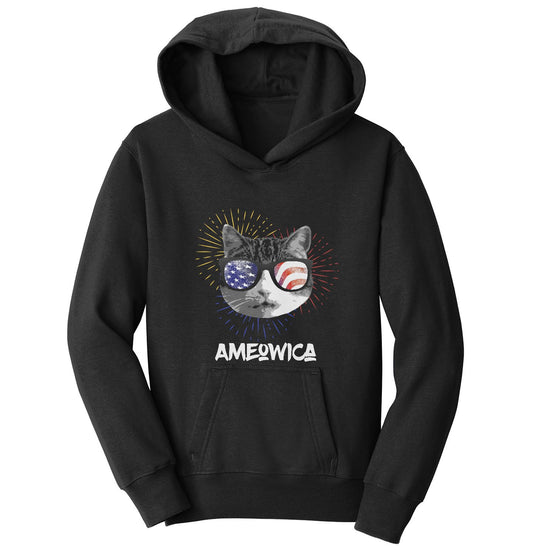 Ameowica Cat USA Pride - Kids' Unisex Hoodie Sweatshirt