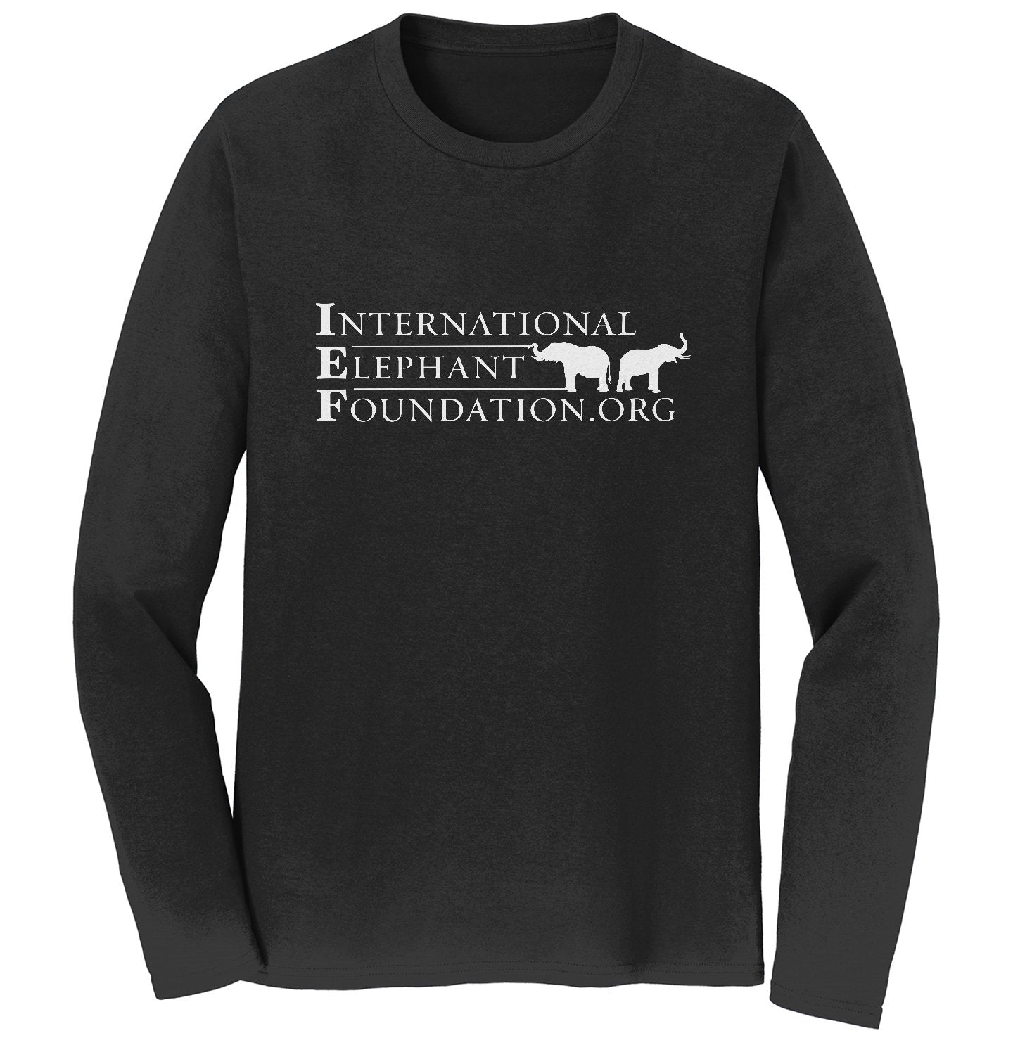 IEF Logo - Adult Unisex Long Sleeve T-Shirt