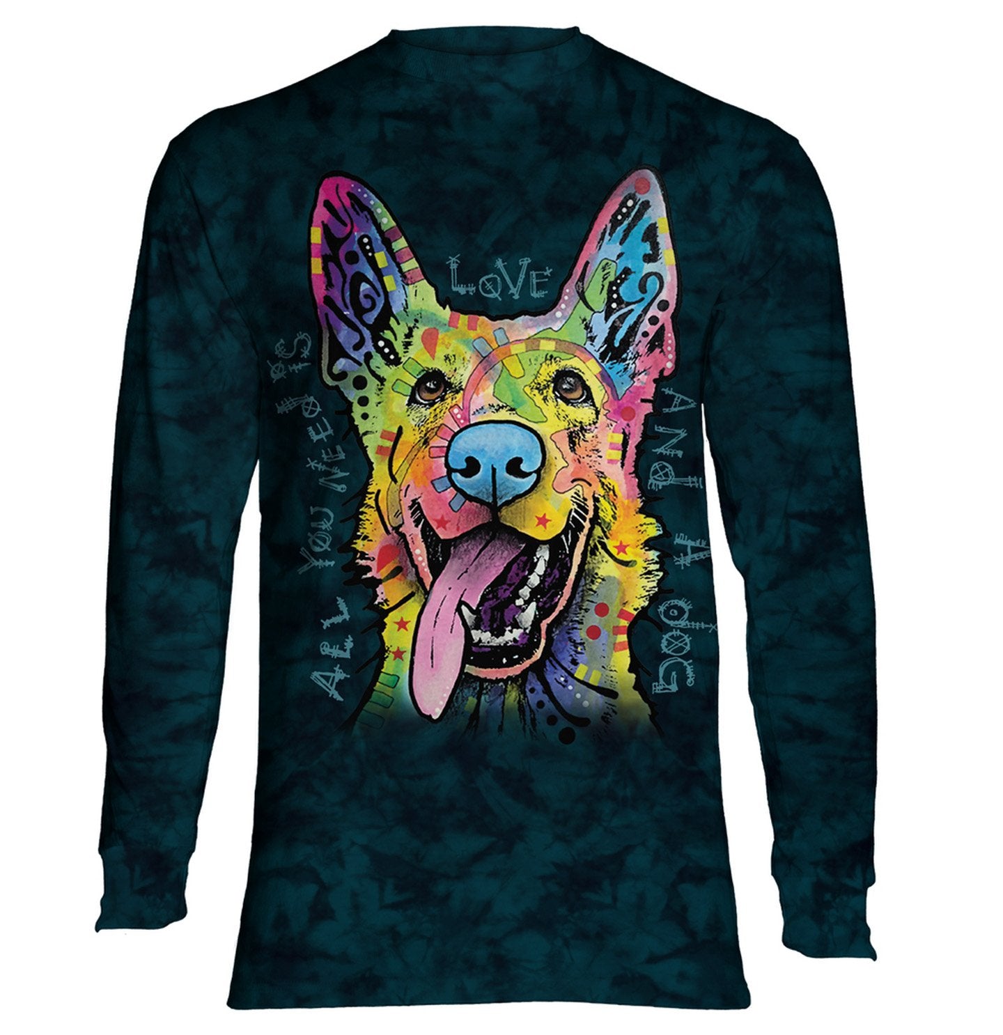 Animal Pride - Love Shepherd - Adult Unisex Long Sleeve T-Shirt