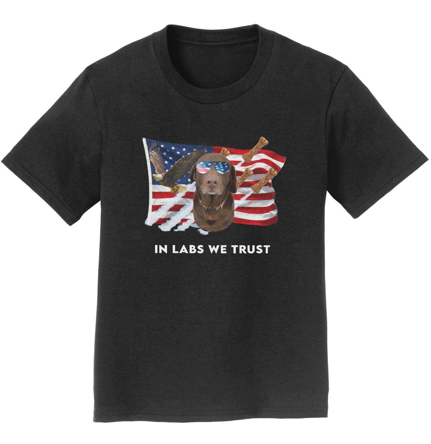 In Lab we Trust Chocolate - Kids' Unisex T-Shirt