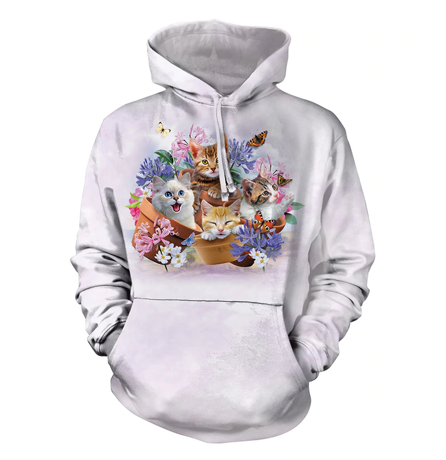 The Mountain - Garden Wonders - Adult Unisex Hoodie Sweatshirt