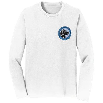 LRC Left Chest Blue Logo - Adult Unisex Long Sleeve T-Shirt