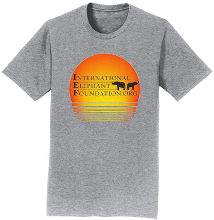 IEF Sunset Logo - Adult Unisex T-Shirt