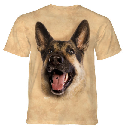 Joyful German Shepard - Adult Unisex T-Shirt