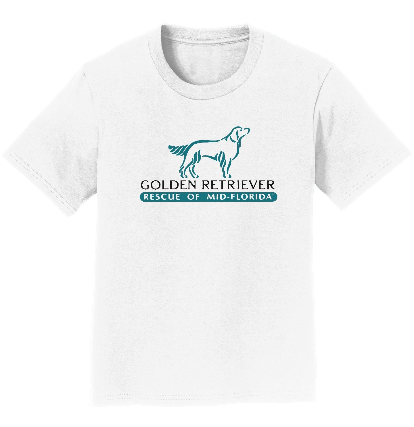 Golden Retriever Rescue of Mid-Florida Logo - Kids' Unisex T-Shirt