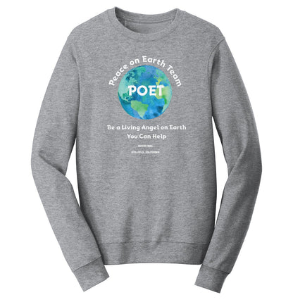 POET Logo - Adult Unisex Crewneck Sweatshirt