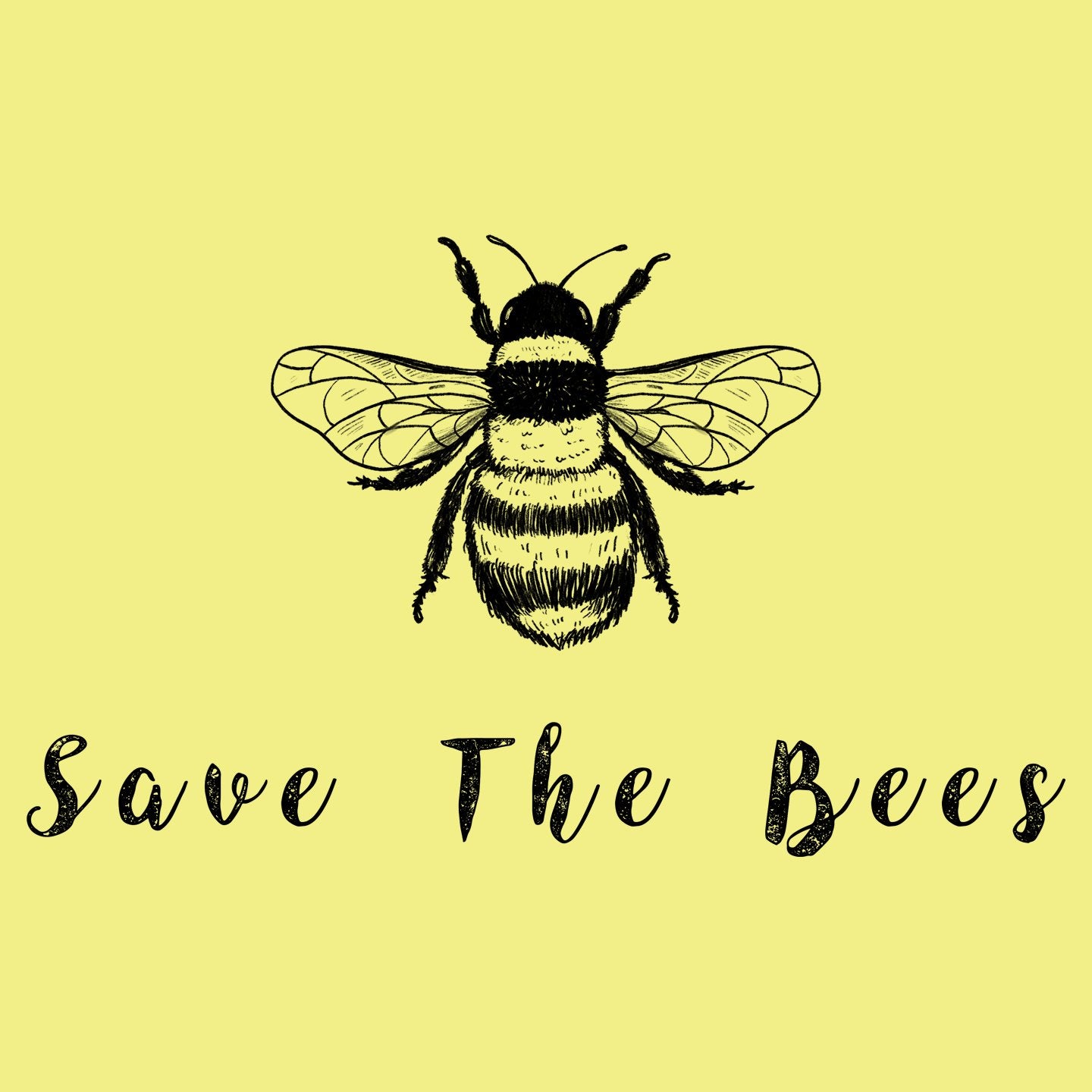 Save the Bees - Women's Fitted T-Shirt