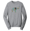 Elephant Mosaic - Adult Unisex Crewneck Sweatshirt