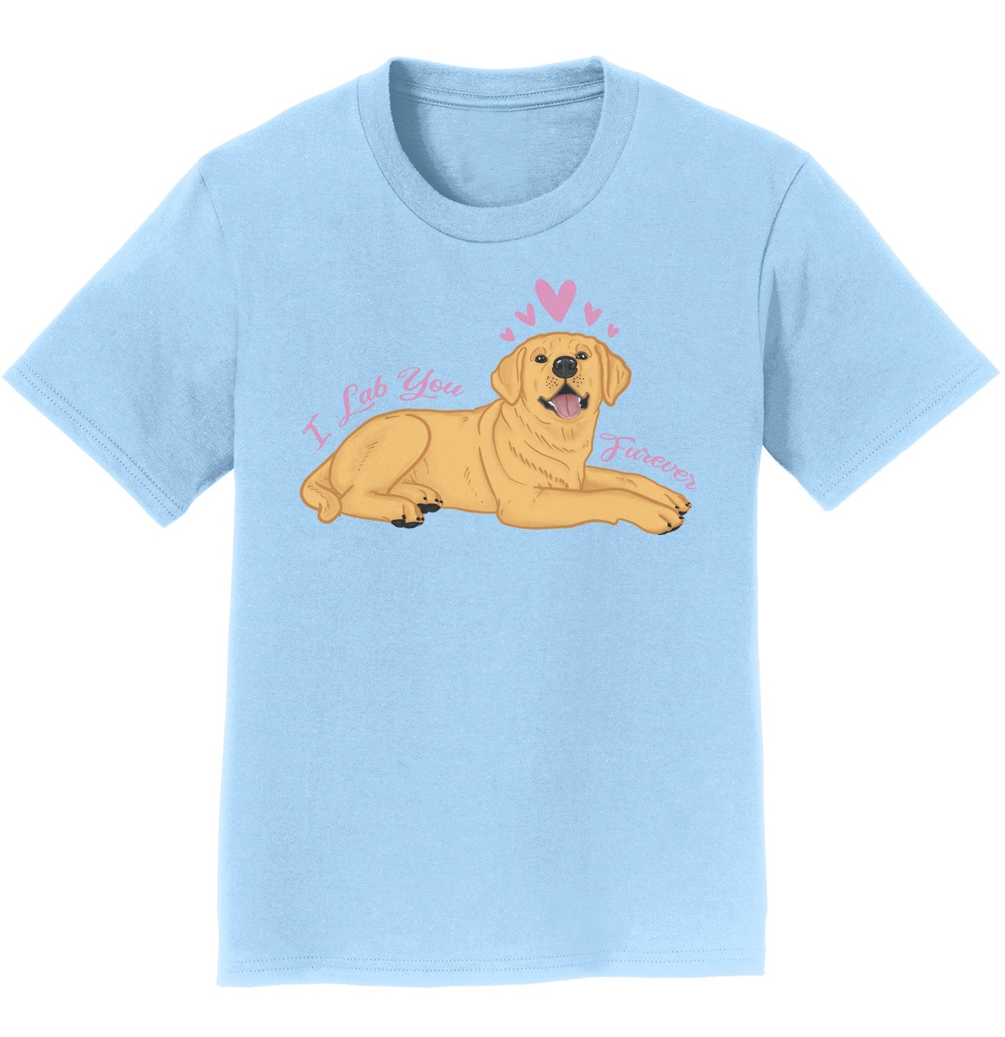 Animal Pride - Yellow Lab You Forever - Kids' Unisex T-Shirt