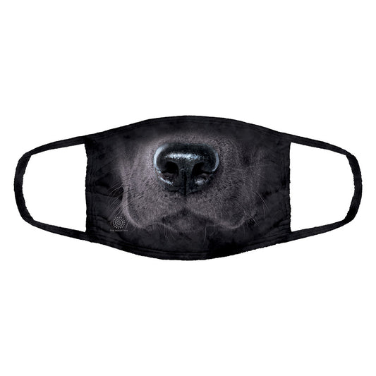 Black Lab Face - Adult Unisex Face Mask