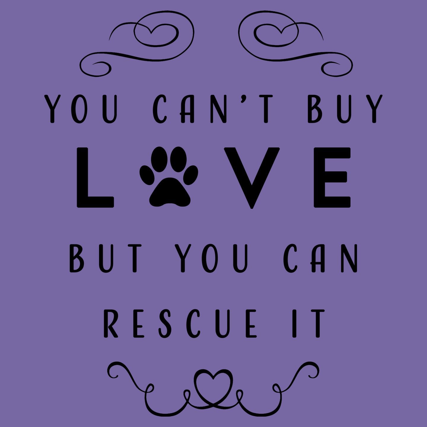 Can Rescue Love - Women's Tri-Blend T-Shirt