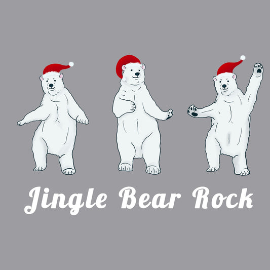 Jingle Bear Rock - Adult Unisex Long Sleeve T-Shirt