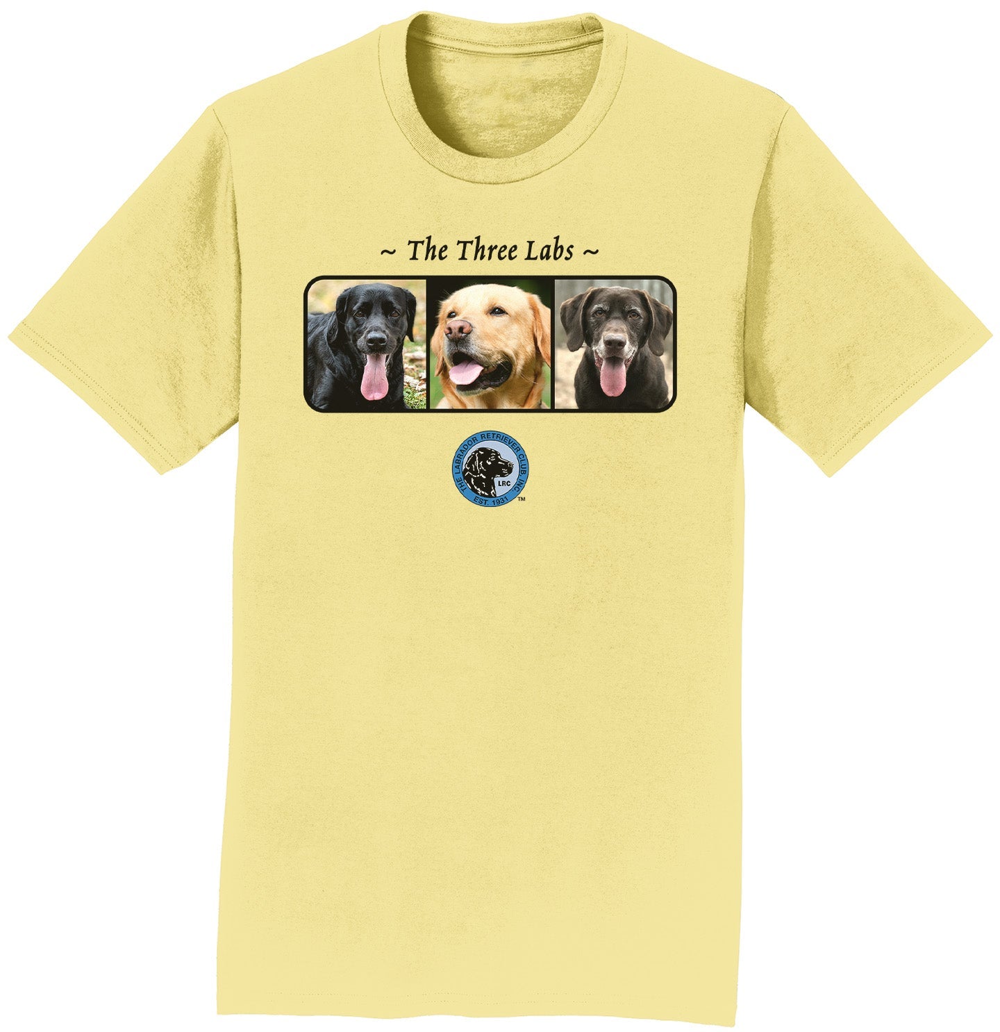 The Three Labs LRC - Adult Unisex T-Shirt