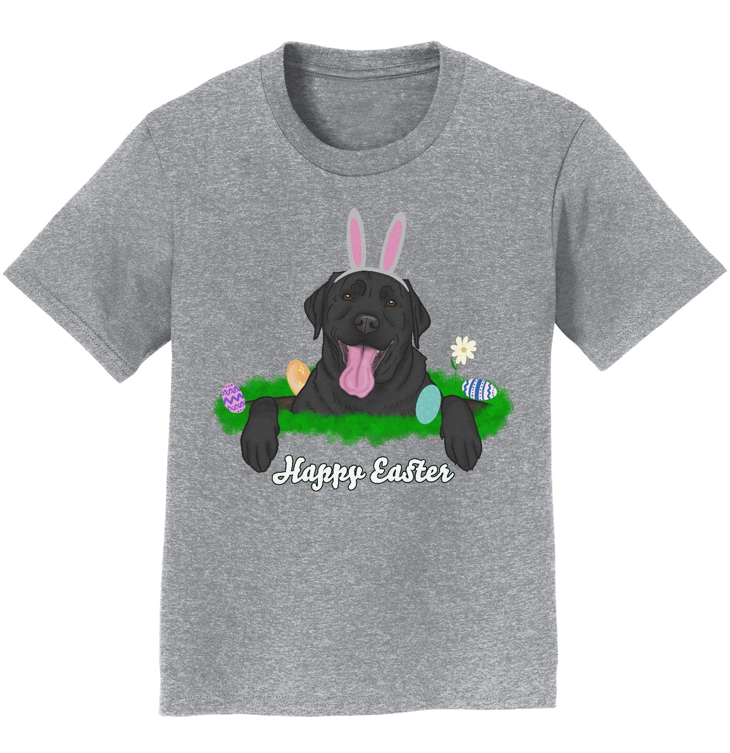 Animal Pride - Rabbit Hole Black Labrador  - Kids' Unisex T-Shirt