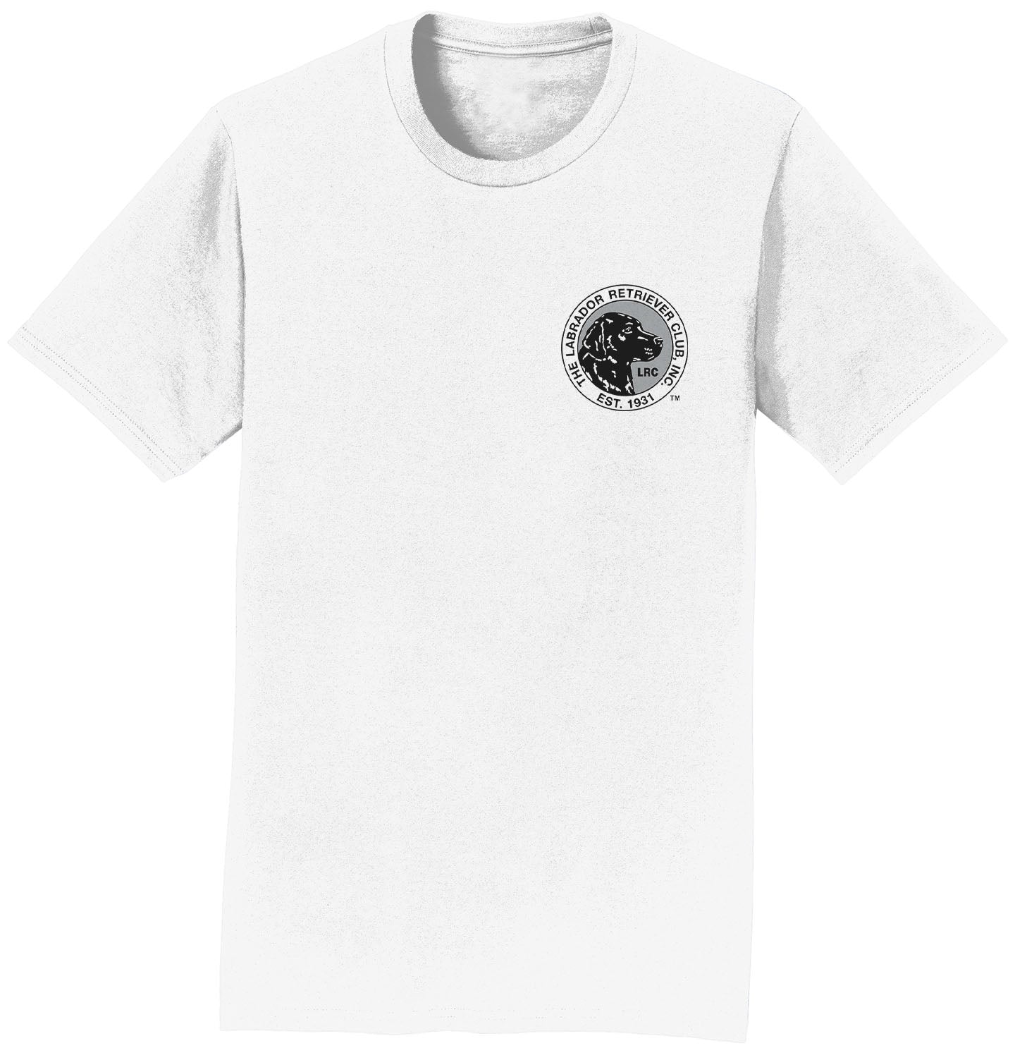 LRC Left Chest Black & White Logo - Adult Unisex T-Shirt