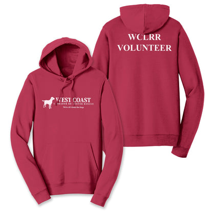 WCLRR Volunteer on Color - Adult Unisex Hoodie Sweatshirt