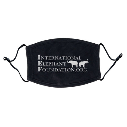 IEF Logo | Adult Adjustable Face Mask | Supports Elephant Conservation!