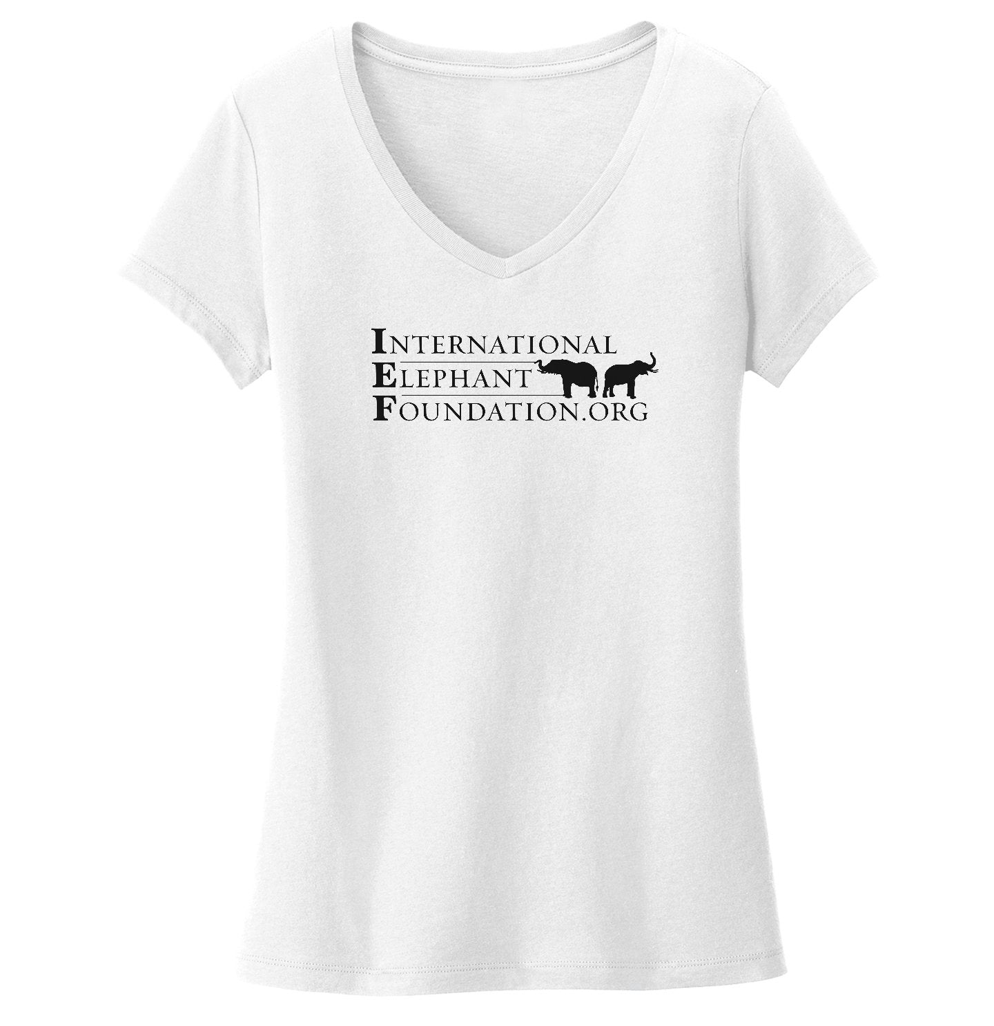 IEF Logo - Women's V-Neck T-Shirt