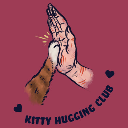 Kitty Hugging Club - Adult Unisex T-Shirt