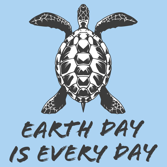 Earth Day is Every Day Sea Turtle - Kids' Unisex T-Shirt