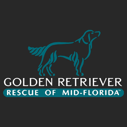 Golden Retriever Rescue of Mid-Florida Logo - Adult Tri-Blend T-Shirt