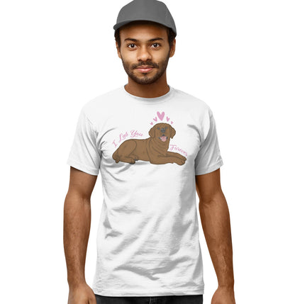 Chocolate Lab You Forever - Adult Unisex T-Shirt