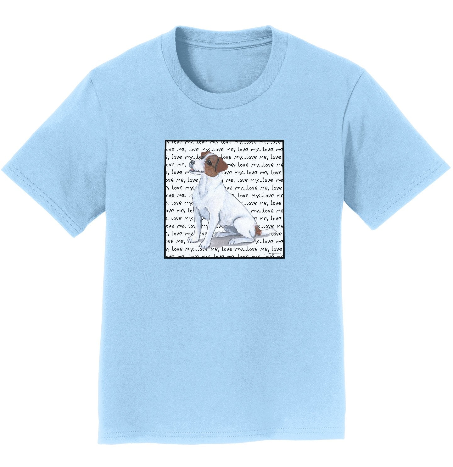 Animal Pride - Jack Russell Terrier Love Text - Kids' Unisex T-Shirt