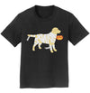 Yellow Lab Mummy Trick or Treater - Kids' Unisex T-Shirt