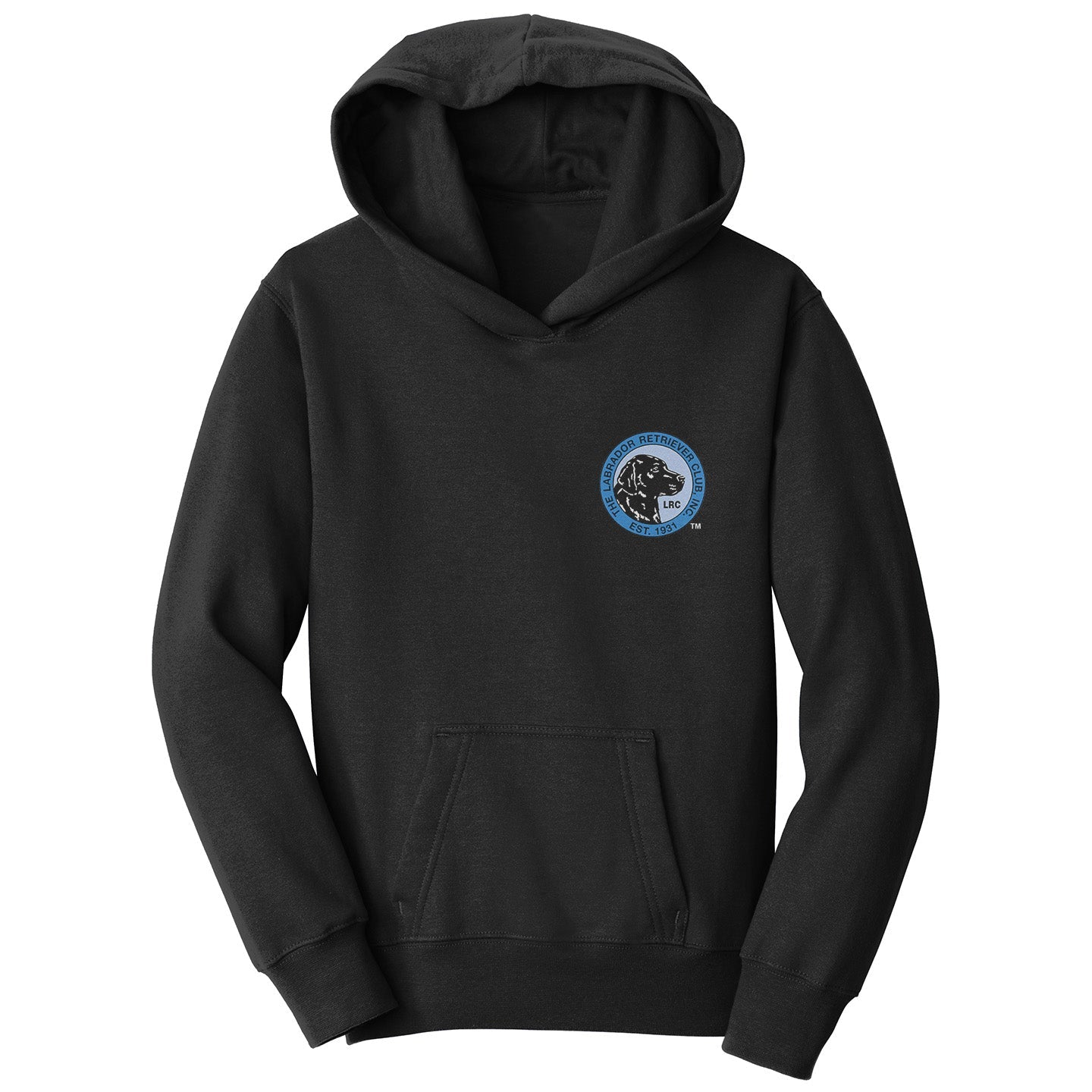 LRC Left Chest Blue Logo - Kids' Unisex Hoodie Sweatshirt