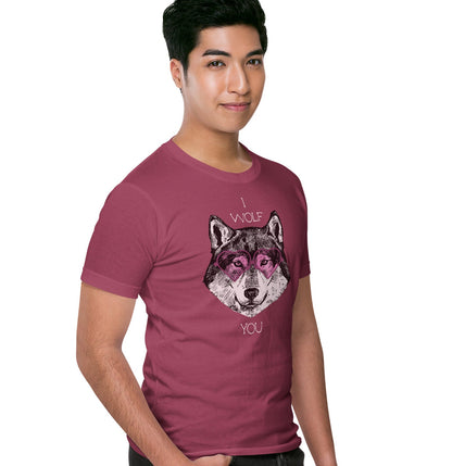 I Wolf You - Adult Unisex T-Shirt