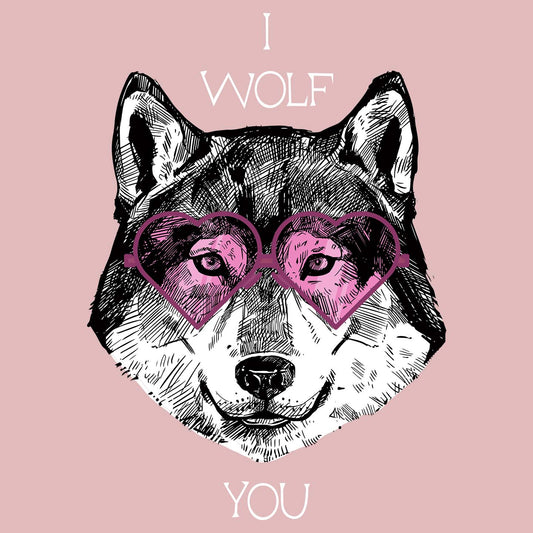 I Wolf You - Women's Fitted T-Shirt