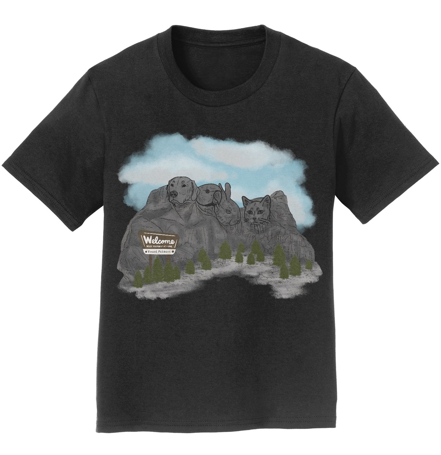 Mount Petmore - Kids' Unisex T-Shirt