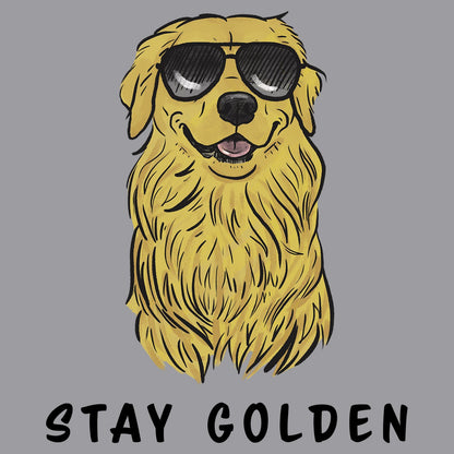 Stay Golden Retriever - Adult Unisex T-Shirt