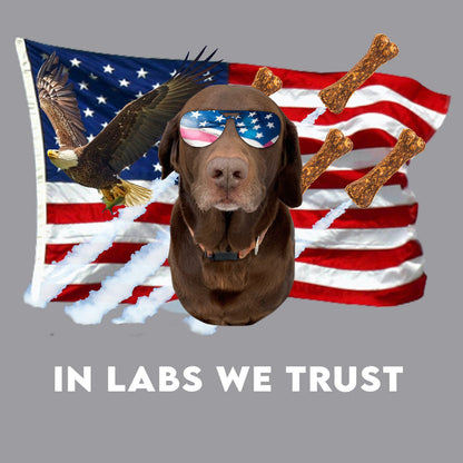 In Lab we Trust Chocolate - Adult Unisex Long Sleeve T-Shirt