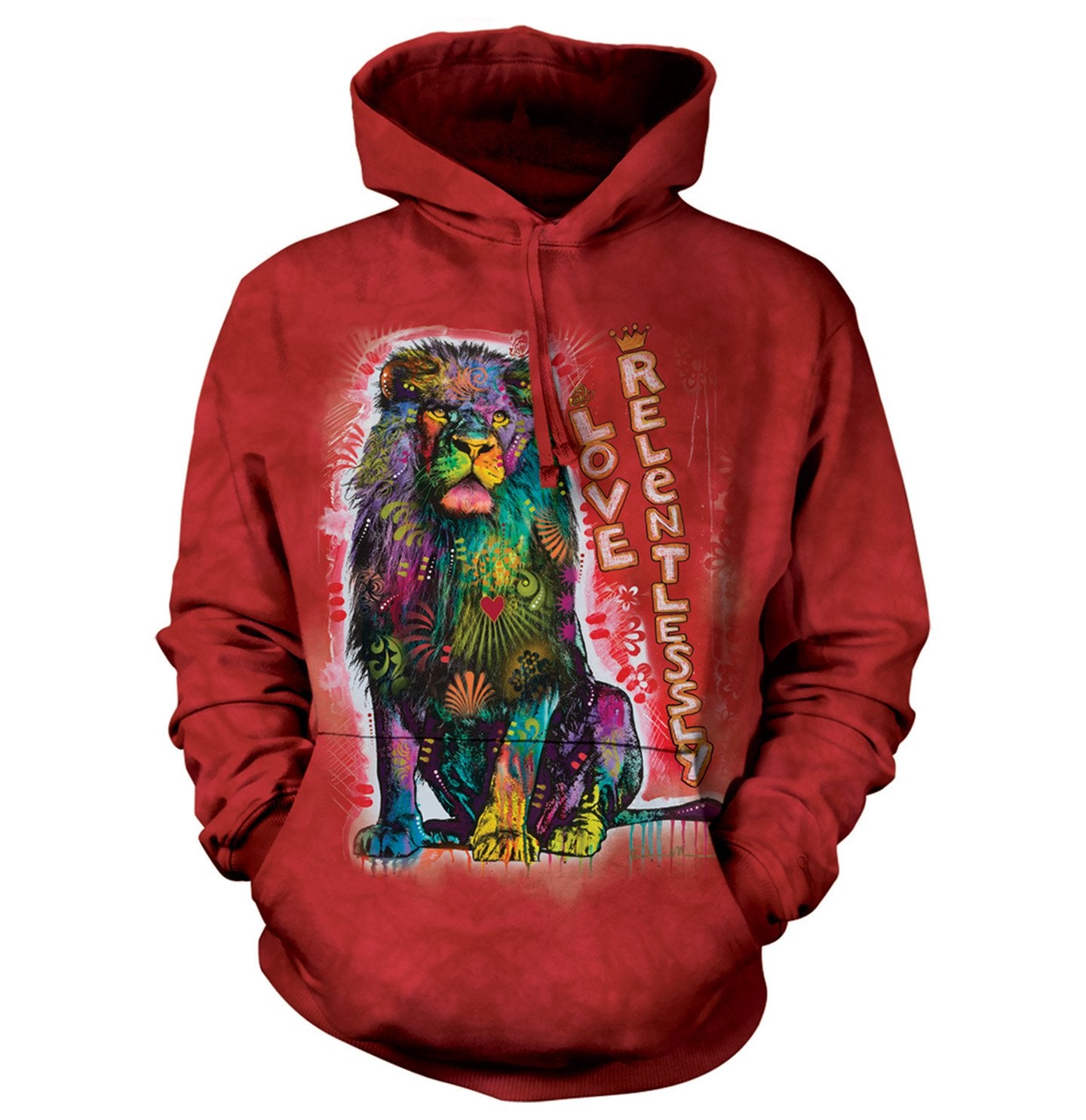 Animal Pride - Love Relentlessly - Adult Unisex Hoodie Sweatshirt