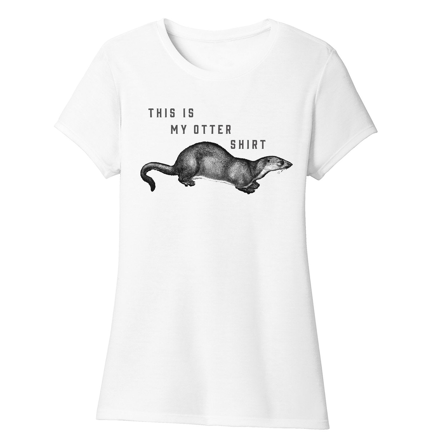 Animal Pride - My Otter Shirt - Women's Tri-Blend T-Shirt