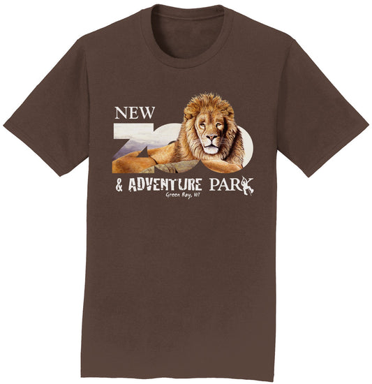 NEW Zoo Lion Logo - Adult Unisex T-Shirt