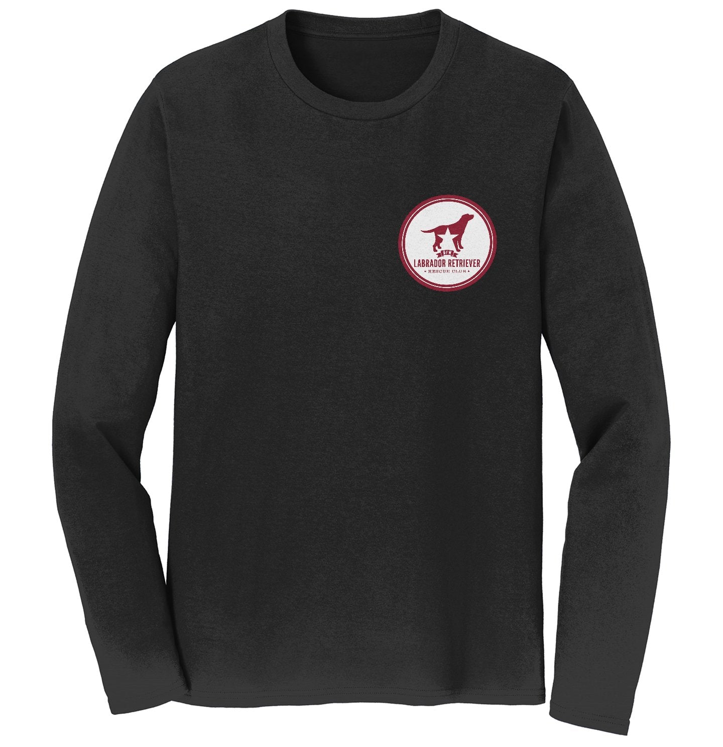 Maroon DFWLRR Logo - Adult Unisex Long Sleeve T-Shirt