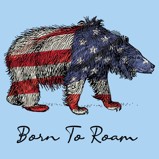 Bear Flag Overlay - Kids' Unisex T-Shirt