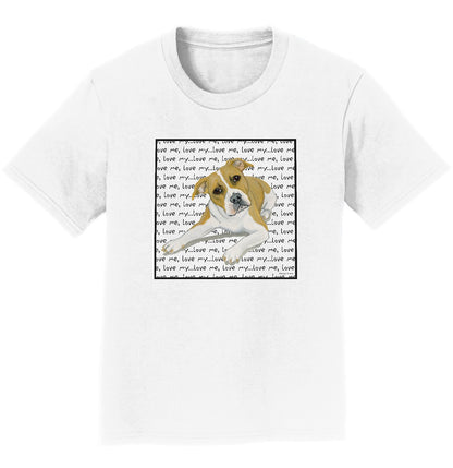 American Pit Bull Love Text - Kids' Unisex T-Shirt