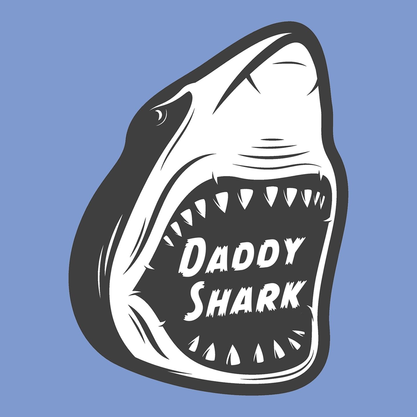 Daddy Shark - Adult Tri-Blend T-Shirt