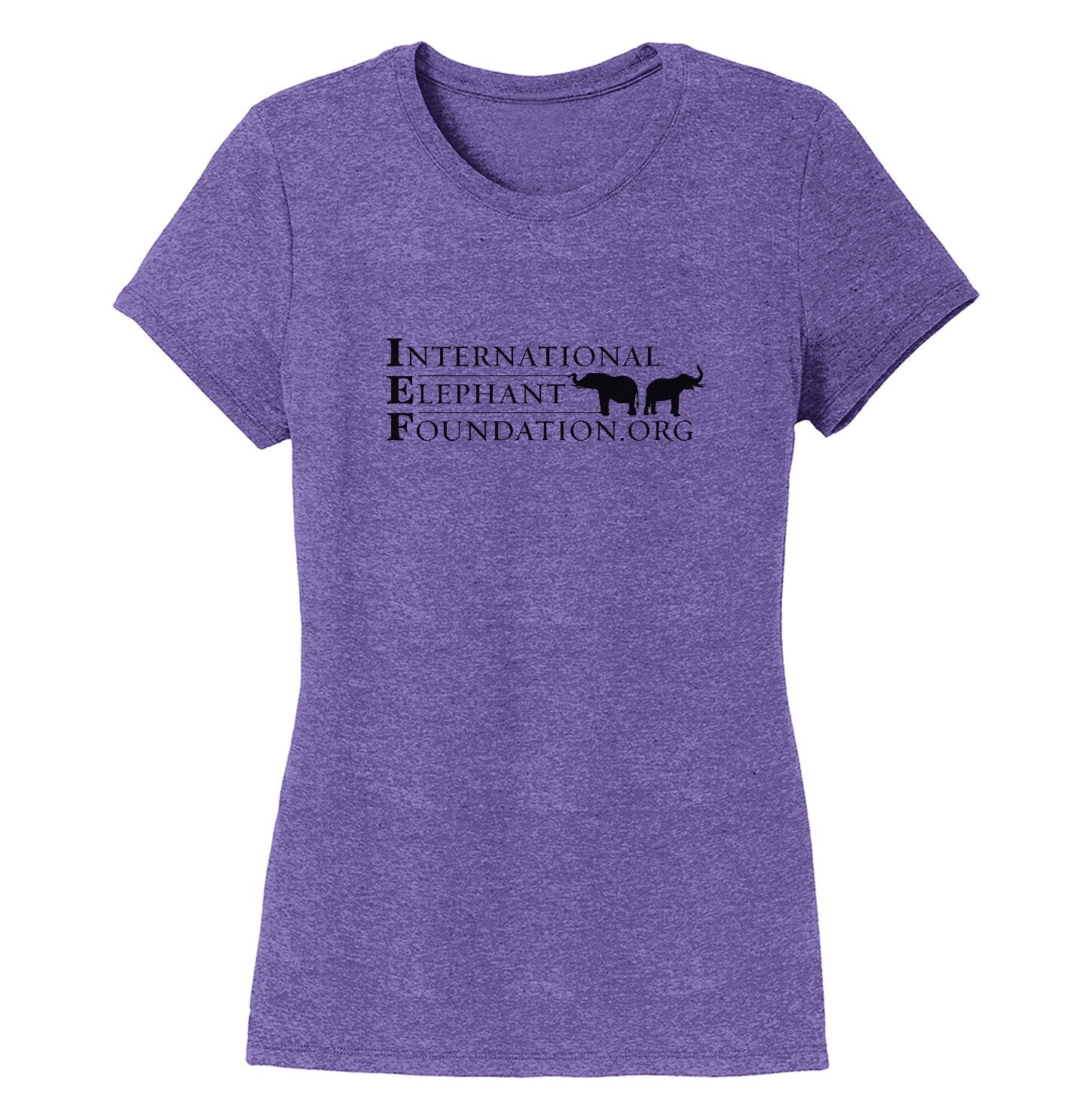 IEF Logo - Ladies' Tri-Blend T-Shirt