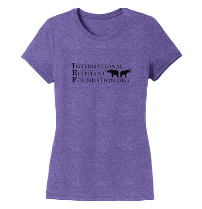 IEF Logo - Ladies' Tri-Blend T-Shirt