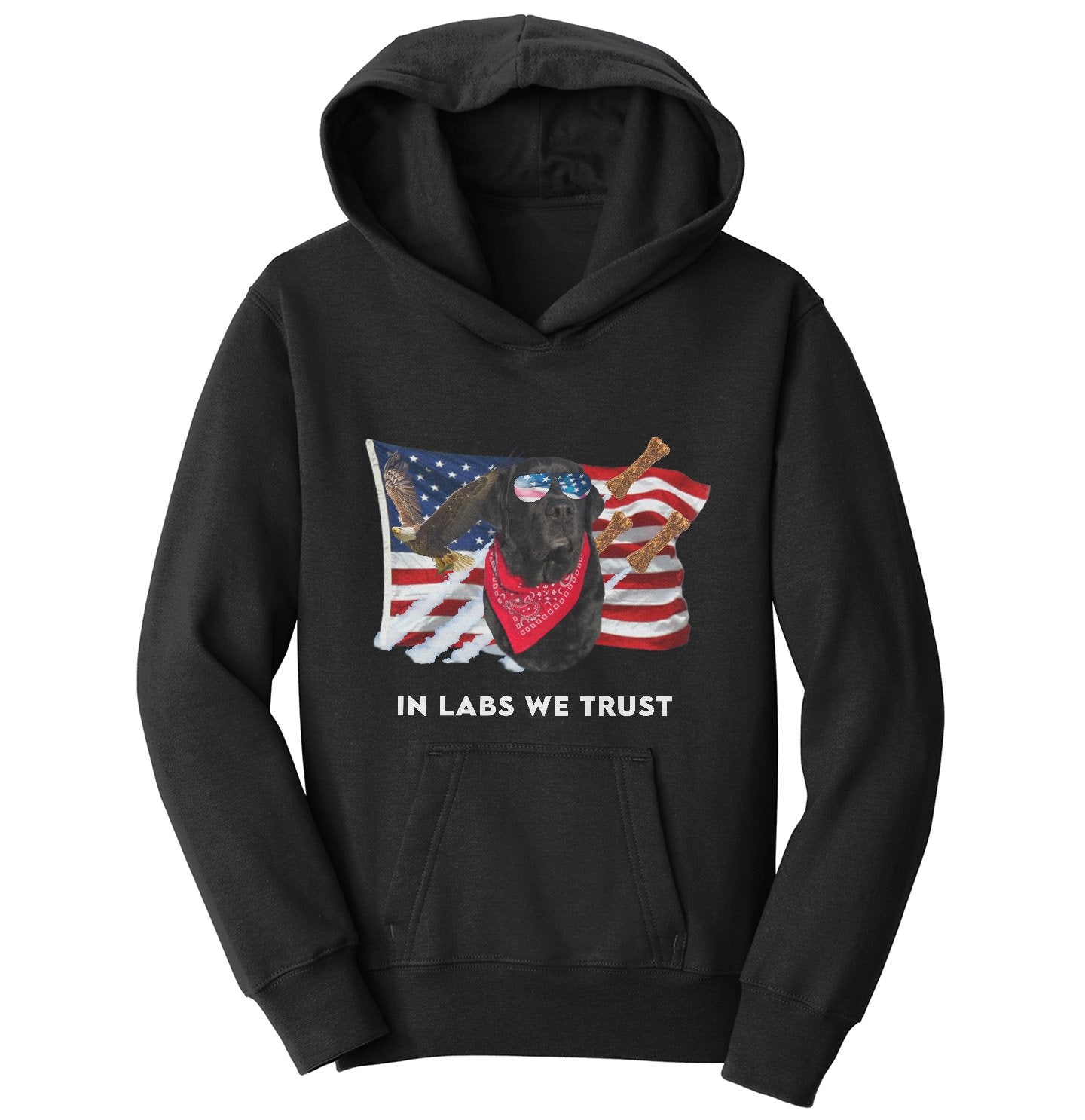 In Labs We Trust Black - Kids' Unisex Hoodie Sweatshirt