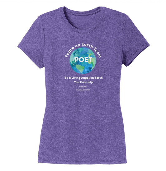 POET Logo - Women's Tri-Blend T-Shirt