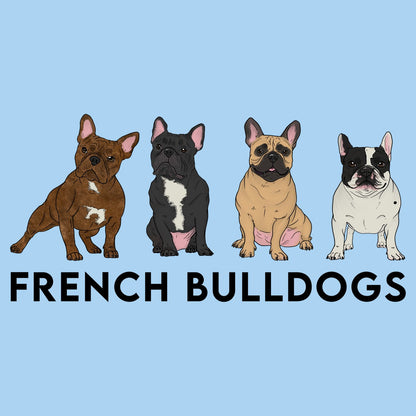 French Bulldogs Lineup - Kids' Unisex T-Shirt